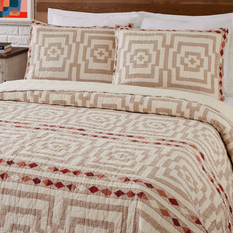 Justina Blakeney for Makers Collective 3pc Hypnotic Quilt Set, 5 of 11