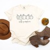 Simply Sage Market Women's Hand Drawn Hello Pumpkin Short Sleeve Garment Dyed Tee - 2 of 2