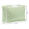 REGALWOVEN Fabric Organizing Bedroom Comforter Closet Moving Storage Bags - 2 of 4
