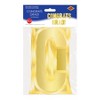 Beistle Foil Congrats Grad! Streamer, 7" x 5' 3", (2/Pkg) Gold - 3 of 4