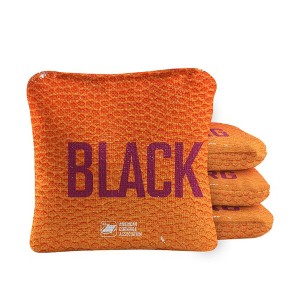 Skip's Garage | Gameday Blacksburg Synergy Pro Orange Cornhole Bags (Set of 4) - 1 of 4