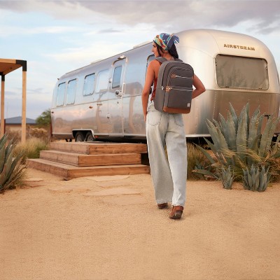 Travelon Anti-Theft Heritage Backpack-Pewter — фото 2
