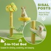 Cat climbing frames and multi-level cat towers with durable scratching posts, comfortable and fun jumping platforms, hanging toys, viewing perches - 2 of 4