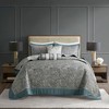 Grungis 5 Piece Cotton Queen Jacquard Bedding Bedspread Sets with Throw Pillows,Bedspread Sheets Set for Bedroom - 2 of 4