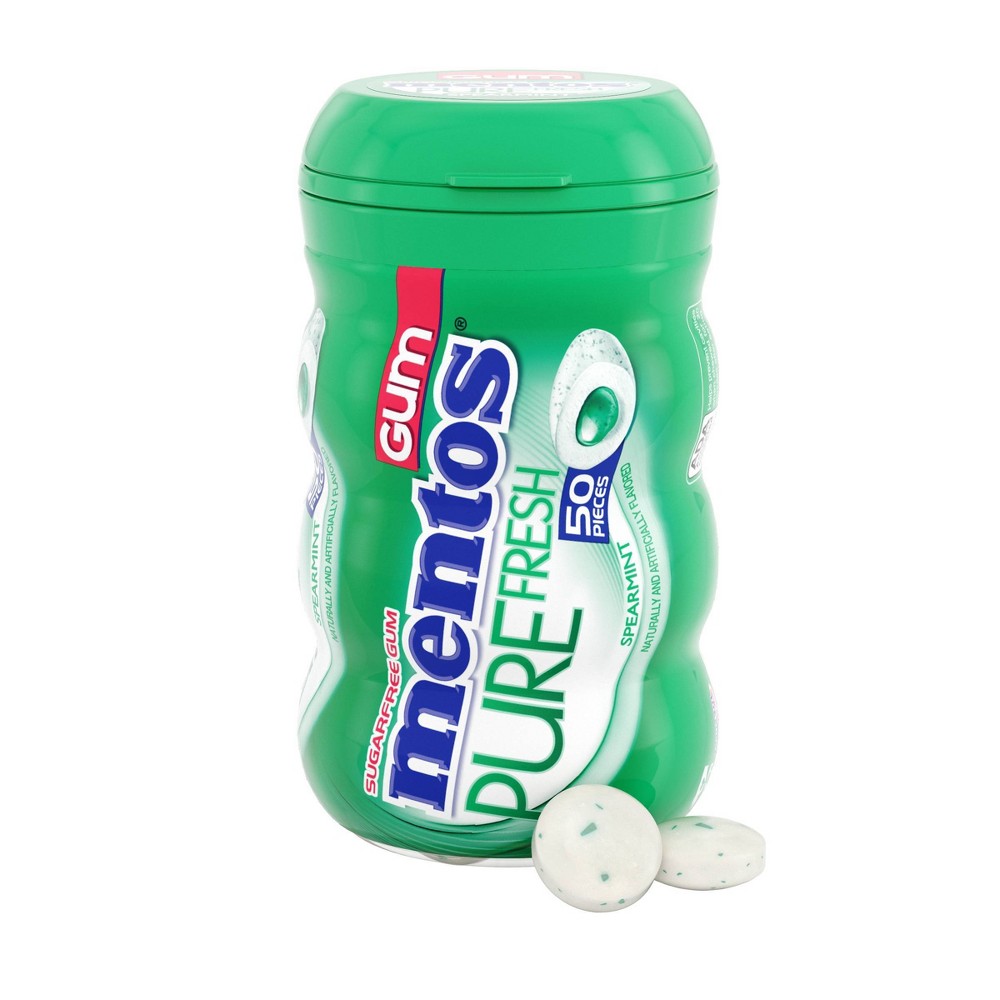 Mentos Gum Spearmint - 3.53oz/50ct