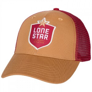 Adult Lone Star Beer Logo Patch Adjustable Trucker Hat - 1 of 4