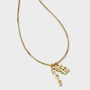 Bijoux Sport by Luv Aj MLB Gold Charm Necklace - 1 of 4
