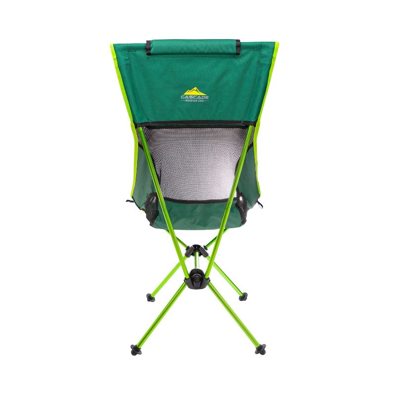 Cascade Mountain Tech High Back Camp Chair - Green, 3 of 11