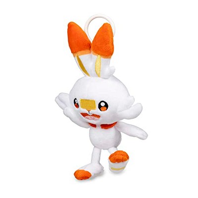 Pokemon Center Scorbunny 4 Inch Plush Keychain