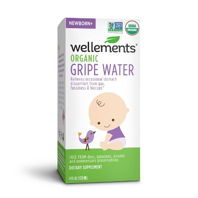 Wellements Organic Gripe Water - 4oz