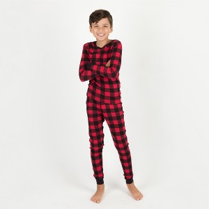 Leveret Two Piece Cotton Pajamas - 1 of 3