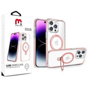 MyBat Pro Lure Series Case w/ MagSafe Kickstand Ring for Apple iPhone 14 Pro Max (6.7) - Pink - 1 of 4
