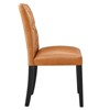 Modway Duchess Button Tufted Vegan Leather Dining Chair - 3 of 4