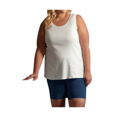 Women's Sleeveless Layering Tank Top - Plus - On The Plus Side