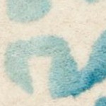ivory/light blue