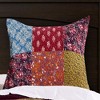 Barefoot Bungalow Normandy Floral Print Reversible Perfect Pillow Sham - Multicolor - 2 of 4