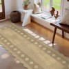 Lahome Diamond Double Frame Diagonal Faux Jute Rectangular Indoor Outdoor Area Rug - 3 of 4