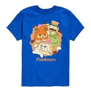 Boys' - Pokémon - Cafe Group Short Sleeve Graphic T-Shirt - 1 of 4
