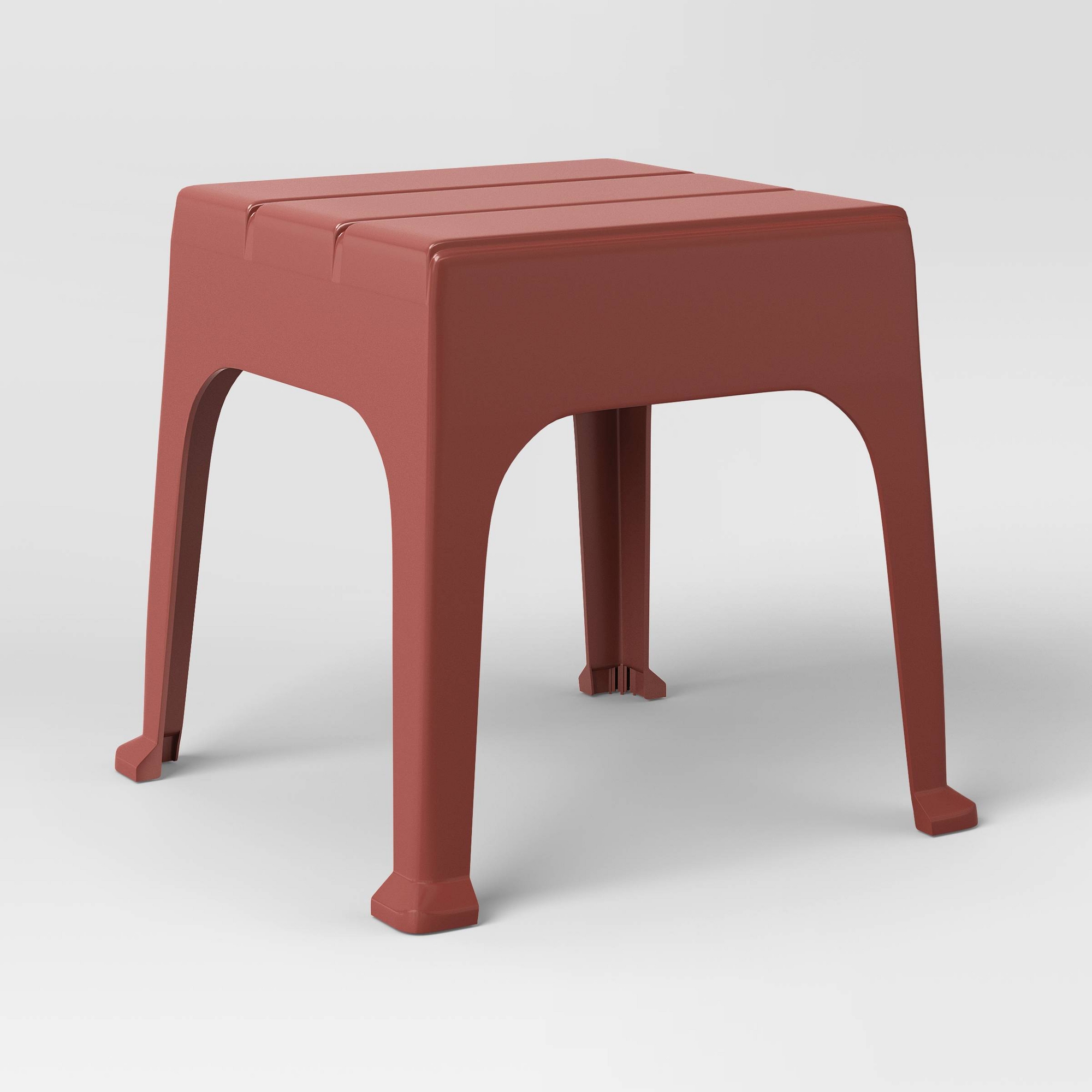 Resin Patio Accent Table Cinnamon - Room Essentials™