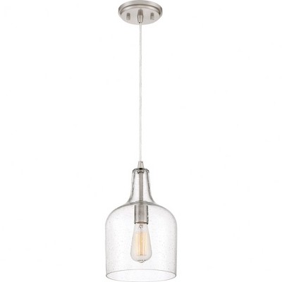 Quoizel Lighting Anson 1 - Light Pendant in  Brushed Nickel