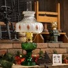 Aladdin Lincoln Drape Oil Lamp - Traditional Classic Indoor Oil or Kerosene Fuel Lamp, Bright White Light, Glass with Brass Trim - 3 of 3