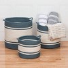 Colonial Mills Outland Basket, 14"x14"x12", Blue - 3 of 3
