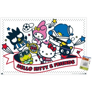 Trends International Hello Kitty and Friends: 21 Sports - Group Unframed Wall Poster Prints - 1 of 4