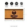 Evergreen Buffalo SabresLogo Natural Coir 28 x 16 Inches Indoor Outdoor Doormat - 2 of 4