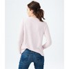 Aeropostale Womens Choker Pullover Blouse, Purple, X-Small - 2 of 2