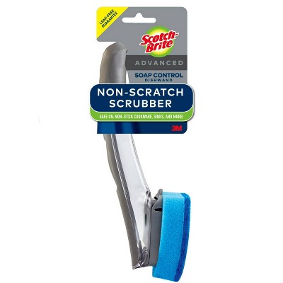 Scotch-Brite Advanced Soap Control Non - Scratch Scrubber Dishwand