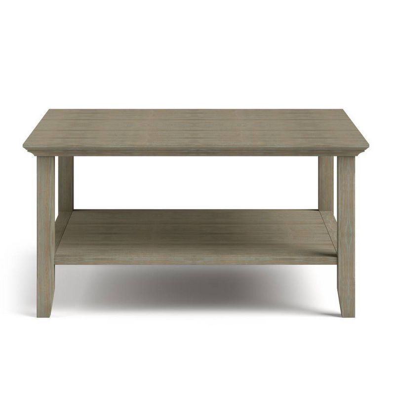 36" Normandy Solid Wood Square Coffee Table - Wyndenhal, 6 of 7