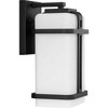 Progress Lighting Ellery 1-Light Outdoor Black Wall Lantern with Opal Glass - 2 of 4
