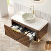 GDFStudio Alejandro Modern Bathroom Vanity with Sintered Stone Countertop and Ceramic Vessel Sink - 2 of 4