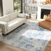 HOMCOM Machine Washable Area Rug, Non-Slip Traditional Flower Print Floor Carpet for Living Room, Bedroom, Dining Room - 3 of 4