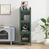Ridstar 47.24 in. H Green Bathroom Storage Cabinet with Featuring Five-tier Storage - 3 of 4