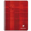 Clairefontaine Wirebound Notebook - Ruled w/margin 60 sheets - 6 1/2 x 8 1/4 - 2 of 3