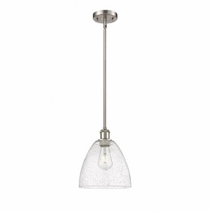 Bristol Glass - 1 Light Mini Pendant In Industrial Style-11.25 Inches Tall and 9 Inches Wide - 1 of 1