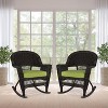 HomeStock Contemporary Chic Chair Set of 2 with  Cushion and Chrome Legs - 3 of 4