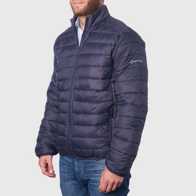 Alpine Swiss Niko Mens Down Alternative Jacket Puffer Coat Packable Warm Insulation & Lightweight