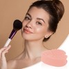 Unique Bargains Heart Shape Makeup Brush Cleaner 1 Pc - 2 of 4