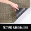 Front Door Indoor Outdoor Ultra Absorbent HydroAbsorb Doormat Beige Stain and Fade Resistant Captures Dirt - 3 of 4