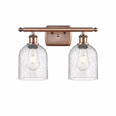 Bella - 2 Light Bath Vanity In Industrial Style-10.5 Inches Tall and 15.5 Inches Wide