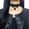 Bell Choker Collar Necklace, Lolita Bow Cat Velvet Fashionable, Exquisite and High-end, Suitable for Women To Wear - 4 of 4