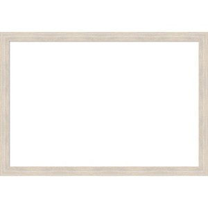 Amanti Art Hardwood Chocolate Narrow Framed Dry Erase Magnetic Board - 1 of 4