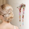 Unique Bargains Women's Bow Chignon Pin 1 Pc - 2 of 4