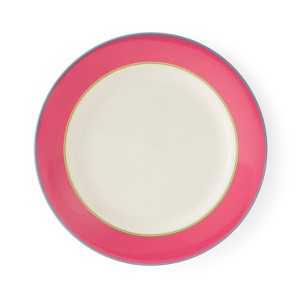 Kit Kemp by Spode 11" Calypso Dinner Plate, Vibrant Colors, Porcelain, Dishwasher and Microwave Safe, Ideal for Pasta, Meat, Vegetables - 1 of 4