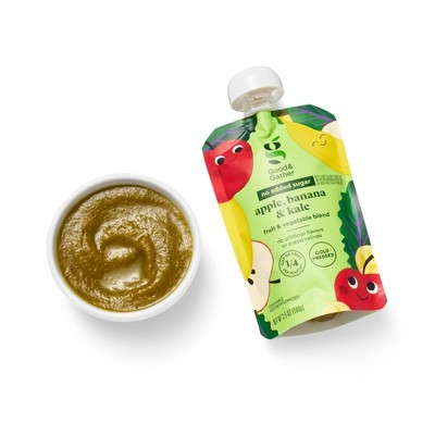 Apple, Banana and Kale Pouch - 3.5oz - Good & Gather™