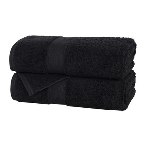 Organic Cotton Medium Weight Solid Towel Set by Blue Nile Mills - 1 of 4