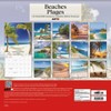 Trends International 2026 Beaches Bilingual French 12"x12" Wall Calendar - 4 of 4