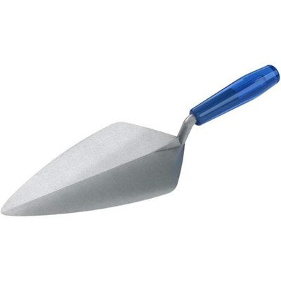 Bon Tool 72-546 Brick Trowel Forged 10-1/2-inch Narrow London Plastic Handle